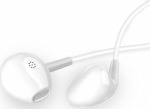 Słuchawki Dudao Dudao douszne przewodowe słuchawki mini jack 3.5mm zestaw słuchawkowy biały (X10S white) 3