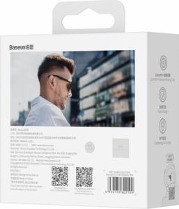 Słuchawki Baseus Baseus E3 bezprzewodowe słuchawki Bluetooth 5.0 TWS douszne wodoodporne IP64 czarny (NGTW080001) 19