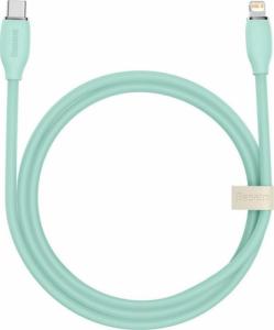 Kabel USB Baseus USB-C - Lightning 1.2 m Zielony (6932172603915) 1