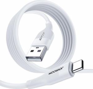 Kabel USB Joyroom USB-A - USB-C 1 m Biały (6941237169471) 1