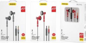 Słuchawki Dudao Dudao przewodowe słuchawki douszne 3,5 mm mini jack szary (X8Pro grey) 4