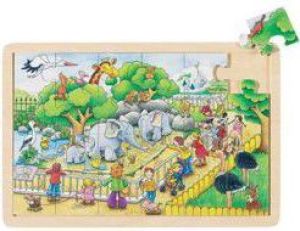 Goki Puzzle 24 el motyw W zoo (GOKI-57808) 1