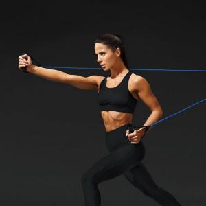 Wozinsky Wozinsky zestaw 5x gumy oporowe do ćwiczeń ekspander fitness + akcesoria (WRTS5-01) 10