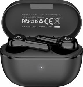 Słuchawki Tronsmart Tronsmart Apollo Air TWS dokanałowe wodoodporne bezprzewodowe słuchawki Bluetooth 5.2 czarny (372358) 11
