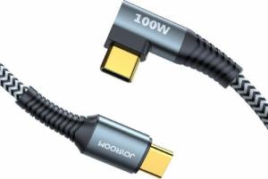 Kabel USB Joyroom USB-C - USB-C 1.5 m Szary (6941237154705) 1