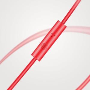 Słuchawki Joyroom Joyroom dokanałowe słuchawki 3,5 mm mini jack z pilotem i mikrofonem czerwony (JR-EL112) 8