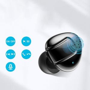 Słuchawki Joyroom Joyroom bezprzewodowe dokanałowe słuchawki Bluetooth 5.1 TWS czarne (JR-TL10 TWS) 6