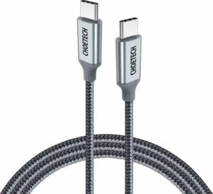 Kabel USB Choetech USB-C - USB-C 1.8 m Szary (6971824973099) 1