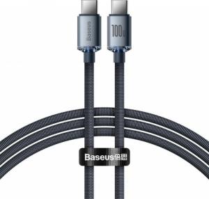 Kabel USB Baseus USB-C - USB-C 1.2 m Czarny (6932172602864) 1