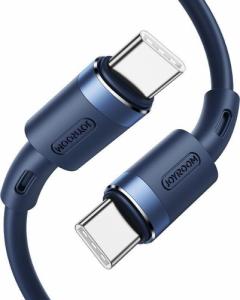 Kabel USB Joyroom USB-C - USB-C 1.8 m Niebieski (6941237131591) 1