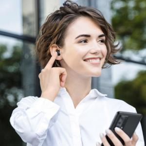 Słuchawki Baseus Baseus Encok WM01 TWS bezprzewodowe dokanałowe słuchawki Bluetooth 5.0 czarny (NGWM01-01) 10