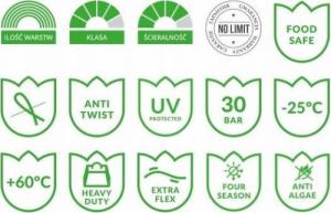 Vartco Wąż Ogrodowy 3/4" 50mb 6-Warstwowy PROFESSIONAL PLUS 8