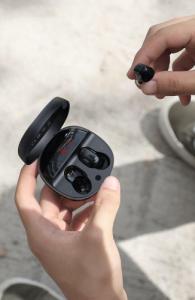 Słuchawki Baseus Baseus Encok WM01 Plus TWS bezprzewodowe dokanałowe słuchawki Bluetooth 5.0 czarny (NGWM01P-01) 6