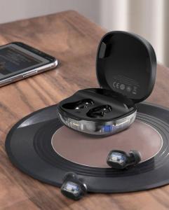 Słuchawki Baseus Baseus Encok WM01 Plus TWS bezprzewodowe dokanałowe słuchawki Bluetooth 5.0 czarny (NGWM01P-01) 9