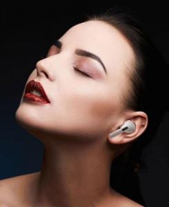 Słuchawki WK Design WK Design dokanałowe bezprzewodowe słuchawki Bluetooth TWS biały (A7 Pro white) 4