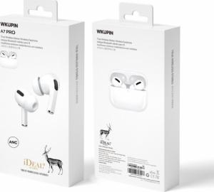 Słuchawki WK Design WK Design dokanałowe bezprzewodowe słuchawki Bluetooth TWS biały (A7 Pro white) 5