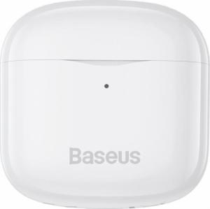 Słuchawki Baseus Baseus E3 bezprzewodowe słuchawki Bluetooth 5.0 TWS douszne wodoodporne IP64 biały (NGTW080002) 13
