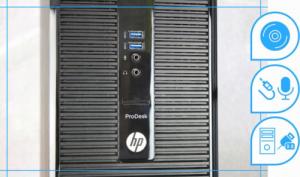 Komputer HP ProDesk 400 G3 Tower Intel Core i5 16GB DDR4 512GB SSD DVD Windows 10 Pro 3