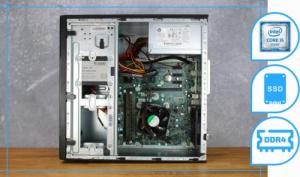 Komputer HP ProDesk 400 G3 Tower Intel Core i5 8GB DDR4 1000GB SSD DVD Windows 10 Pro 4