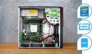 Komputer Fujitsu Esprimo P720 Tower Intel Core i3 16GB DDR3 1000GB SSD DVD Windows 10 Pro 6