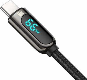 Kabel USB Baseus USB-A - USB-C 1 m Czarny (CASX020001) 2