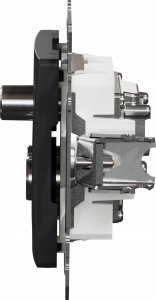 Schneider Electric Sedna Design, Gniazdo R/TV/SAT końcowe (4dB), czarny antracyt 5