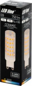 Ledline Light Bulb|LED LINE|Power consumption 8 Watts|Luminous flux 750 Lumen|4000 K|220-240 AC|Beam angle 270 degrees|247910 3