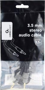 Kabel Gembird Jack 3.5mm - Jack 3.5mm 1.5m czarny (CCAP-3535MM-1.5M) 2