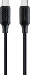 Kabel USB Gembird USB-C - USB-C 1.5 m Czarny (CC-USB2-CMCM60-1.5M) 1