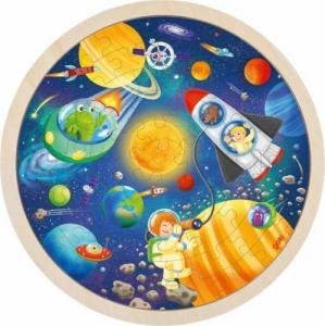 Goki Okrągłe puzzle Kosmos 1