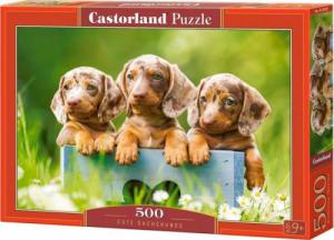 Castorland Puzzle 500 Cute Dachshunds CASTOR 1