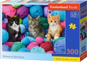 Castorland Puzzle 300 Kittens in Yarn Store CASTOR 1