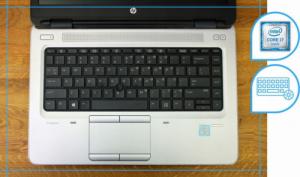 Laptop HP Probook 640 G2 Intel Core i7 16GB DDR4 500GB HDD DVD Windows 10 Pro 14" 7