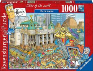 Ravensburger Puzzle 1000el Rio de Janeiro 161942 RAVENSBURGER 1