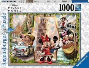 Ravensburger Puzzle 1000el Wakacje Miki i Mini 165056 RAVENSBURGER p5 1