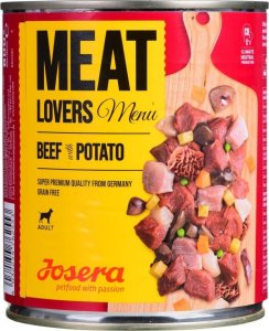 Josera Meat Lovers Menu Wołowina z ziemniakami 400g 1
