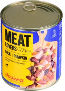Josera Meatlovers Menu Kaczka z dynią karma mokra dla psów 800g 2