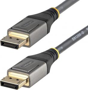 Kabel StarTech DisplayPort - DisplayPort 1m szary (DP14VMM1M) 1