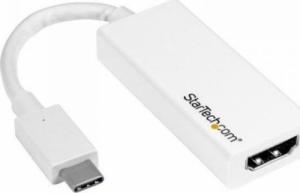 Adapter USB StarTech USB - HDMI Biały  (CDP2HD4K60W) 1