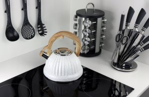 Edenberg Czajnik metal Edenberg EB 8845 3L kropki zmiana koloru 11