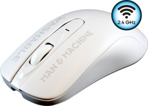 Mysz Man&Machine Man&Machine C-Mouse Wireless - medyczna, dezynfekowalna mysz bezprzewodowa (biała) 1