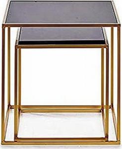 Gift Decor Zestaw 2 stołów Metal Metal (50 x 50 x 50 cm) 1