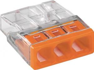 Wago Szybkozłączka 2273-203 3X0,5-2,5 MM2 pomarańczowa 5 szt. 2