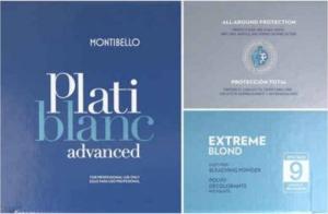 Montibello Rozjaśniacz do Włosów Platiblanc Advance Extreme Blond Montibello (500 g) 1
