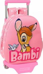 Disney Plecak szkolny 3D z kółkami Disney Bambi Różowy (28 x 10 x 67 cm) 1