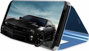 Hurtel Clear View Case futerał etui z klapką Samsung Galaxy A40 czarny 5