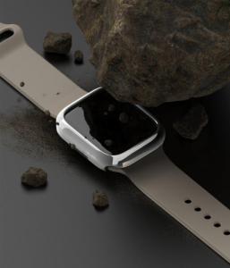 Ringke Ringke Slim Watch Case zestaw 2x etui na zegarem smartwatch Watch 7 45mm przezroczysty + chrom (S58896RS) 8