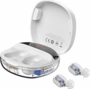 Słuchawki Baseus Baseus Encok WM01 Plus TWS bezprzewodowe dokanałowe słuchawki Bluetooth 5.0 biały (NGWM01P-02) 20