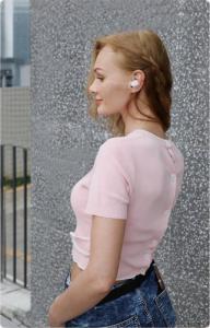 Słuchawki Baseus Baseus Encok WM01 Plus TWS bezprzewodowe dokanałowe słuchawki Bluetooth 5.0 biały (NGWM01P-02) 5