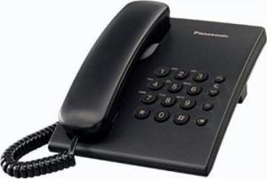 Telefon stacjonarny Panasonic Telefon Stacjonarny Panasonic Corp. KX-TS500EXB 1